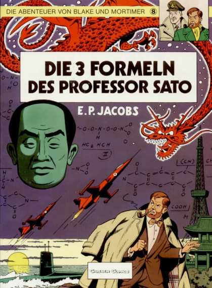 Blake und Mortimer 8 - Die Abenteuer Von Blake Und Mortimer 8 - Oriental - Ep Jacobs - Die 3 Formeln Des Professor Sato - Scientist
