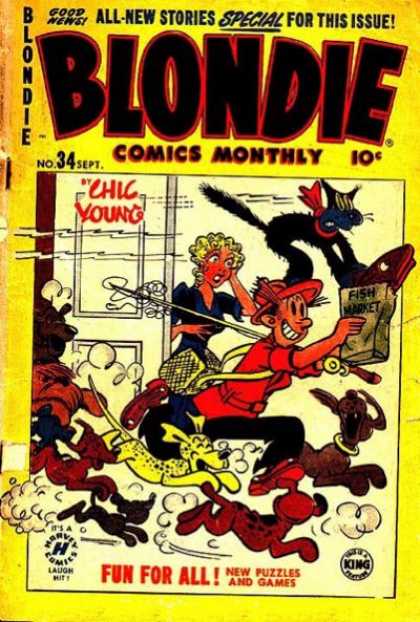Blondie Comics Monthly 19