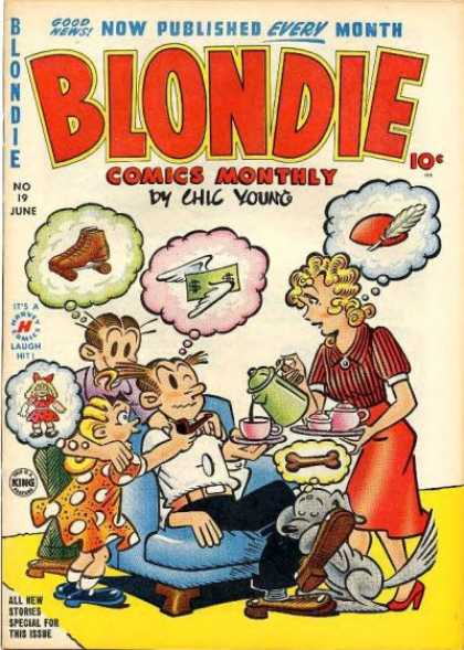 Blondie Comics Monthly 4