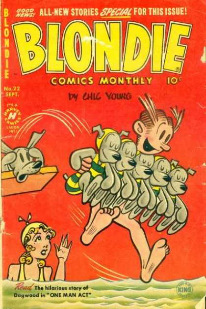 Blondie Comics Monthly 7