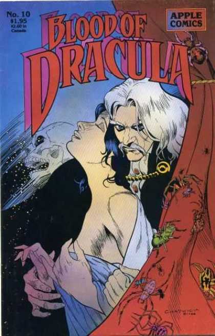 Blood of Dracula 10 - Apple Comics - Blood Of Dracula - Insects - Drape - Female