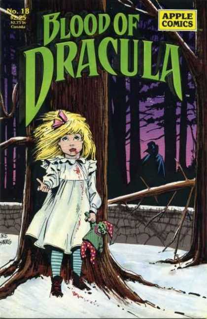 Blood of Dracula 18 - Bat - Villian - Forest - Illustration - Girl