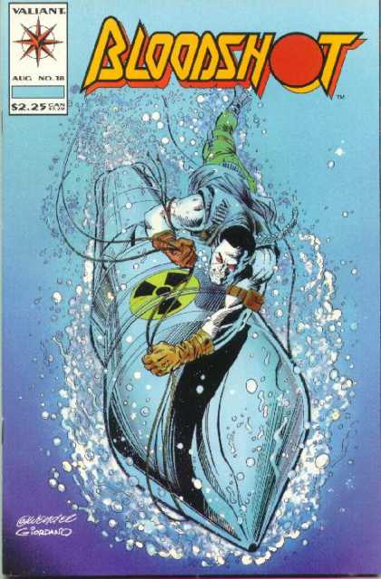Bloodshot 18 - Nuclear - Water - Missle - Ropes - Swimming - Dick Giordano