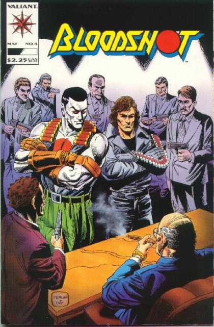 Bloodshot 4 - Valiant - May - Men - Cigar - Guns