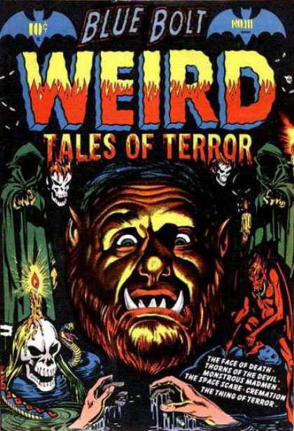 Skull - Beast - Snake - Candle - Terror Blue Bolt 111 - Skull - Beast - Snake - Candle - Terror