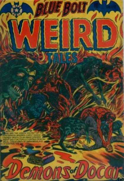 Weird - Tales - Monster - Fire - Demons Of Docar Blue Bolt 119 - Weird - Tales - Monster - Fire - Demons Of Docar