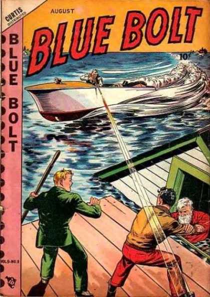 Flood - Water - Boat - Ray - Saving Old Man Blue Bolt 93 - Flood - Water - Boat - Ray - Saving Old Man