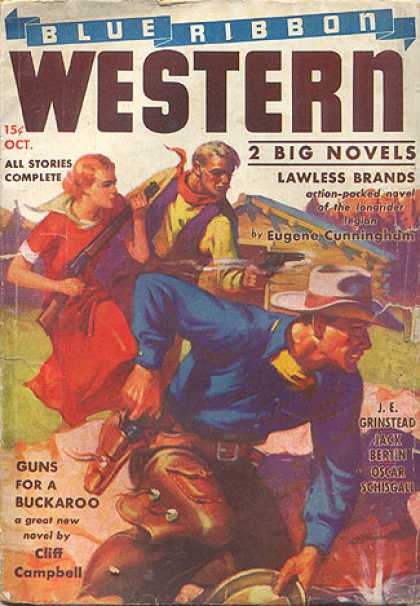 Blue Ribbon Western - 10/1937