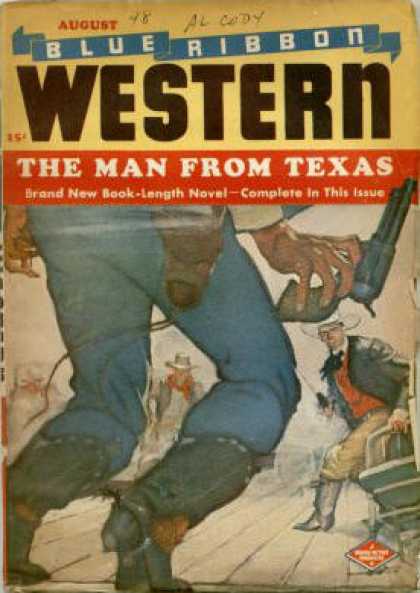 Blue Ribbon Western - 8/1948