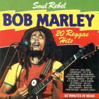 Bob Marley - Bob Marley Soul Rebel - 20 Reggae Hits