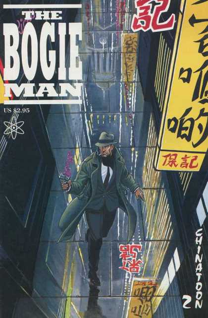 Bogie Man 2 - Gun - Asian - Buildings - Hat - Suit
