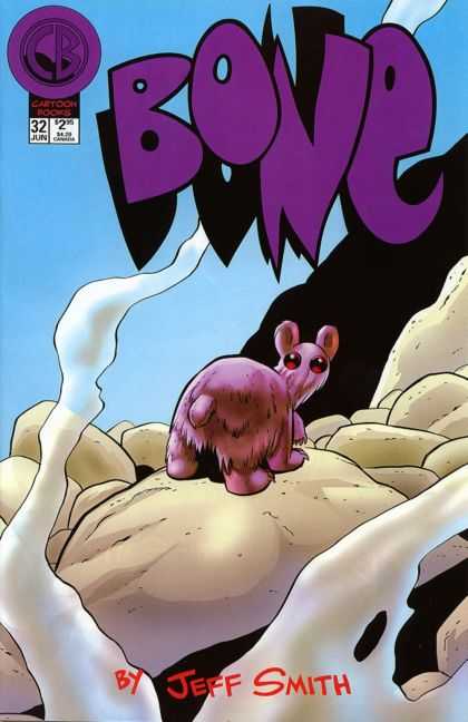 Bone 32 - Cb - Jeff Smith - Furry Animal - Rocks - Smoke - Jeff Smith