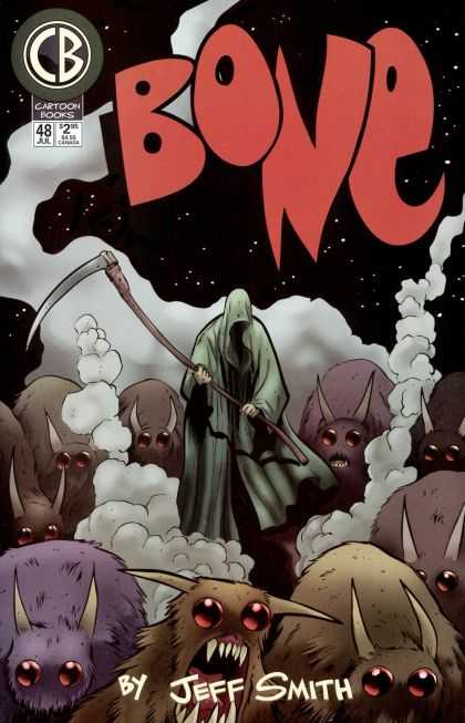 Bone 48 - Witch - Sword - Night - Monster - Horn - Jeff Smith