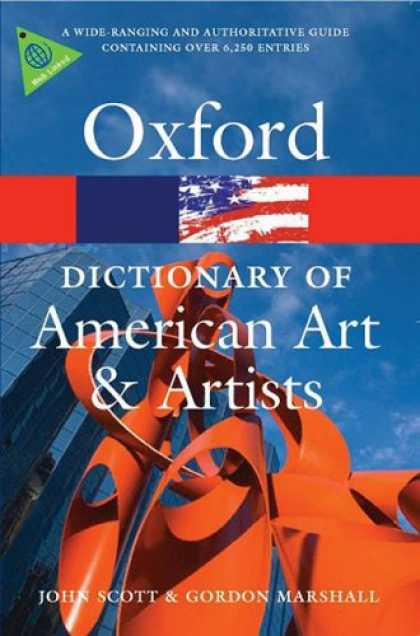 Books About Art - Oxford Dictionary of American Art and Artists (Oxford Paperback Reference)