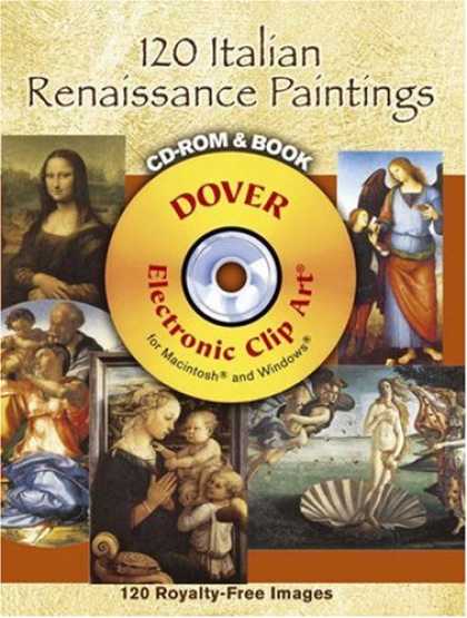 Books About Art - 120 Italian Renaissance Paintings CD-ROM and Book (Dover Electronic Clip Art)