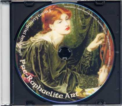 Books About Art - Pre-Raphaelite Art: 300 Printable Images by Rossetti, Waterhouse, Millais, Burne