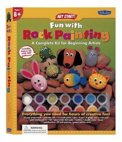 Books About Art - Fun with Rock Painting Kit (Art Start!)