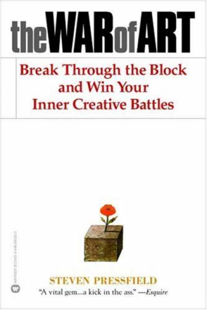 Books About Art - The War of Art: Break Through the Blocks and Win Your Inner Creative Battles