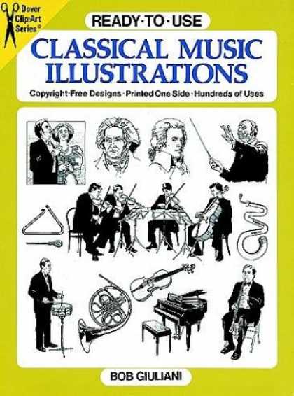Books About Art - Ready-to-Use Classical Music Illustrations (Dover Clip-Art Series)