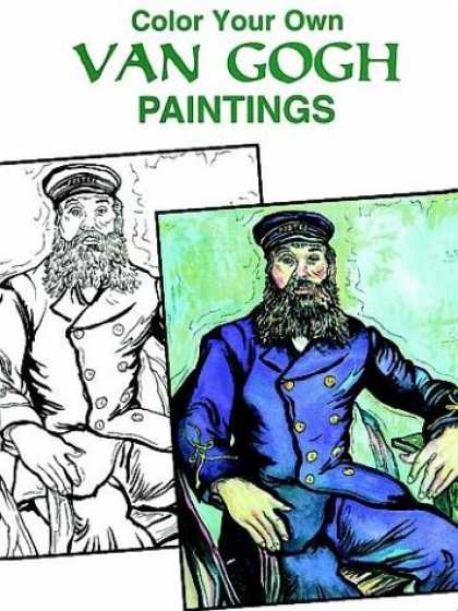 Books About Art - Color Your Own Van Gogh Paintings (Coloring Books)