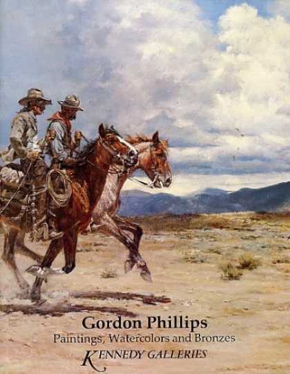 Books About Art - Gordon Phillips Paintings, Watercolors, and Bronzes