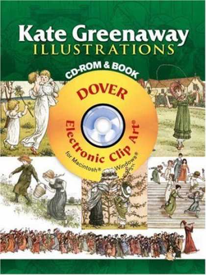 Books About Art - Kate Greenaway Illustrations CD-ROM and Book (Dover Electronic Clip Art)