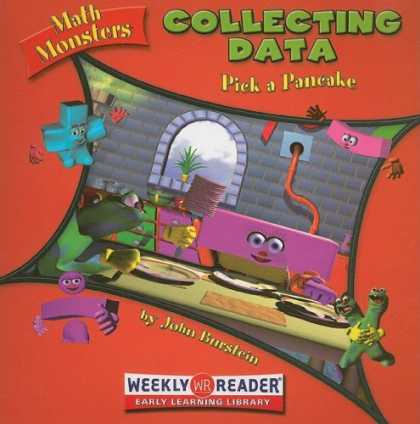 Books About Collecting - Collecting Data: Pick a Pancake (Burstein, John. Math Monsters.)