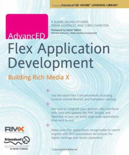 Books About Media - AdvancED Flex Application Development: Building Rich Media X