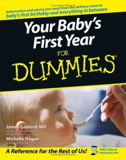 Books About Parenting - Your Baby's First Year For Dummies (For Dummies (Lifestyles Paperback))