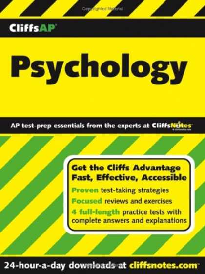 Books About Psychology - CliffsAP Psychology