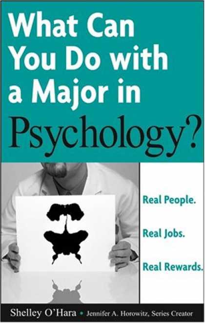 Books About Psychology - Real People. Real Jobs. Real Rewards, What Can You Do with a Major in Psychology
