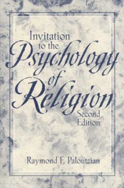 Books About Psychology - Invitation to the Psychology of Religion (2nd Edition)