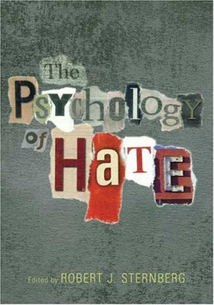 Books About Psychology - The Psychology Of Hate