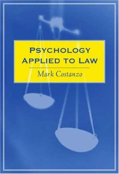 Books About Psychology - Psychology Applied to Law
