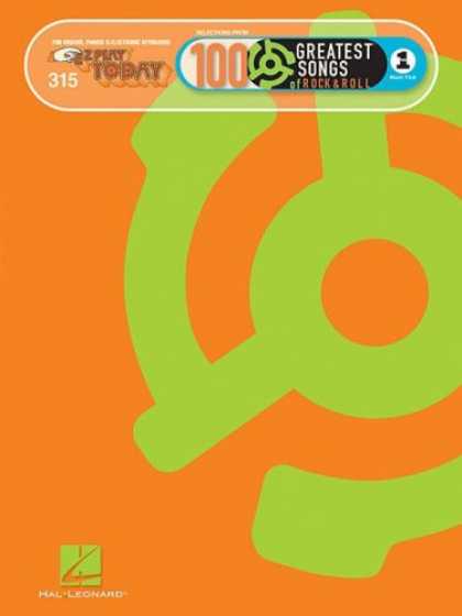 Books About Rock 'n Roll - VH1 100 Greatest Songs of Rock and Roll E-Z Play Today 315