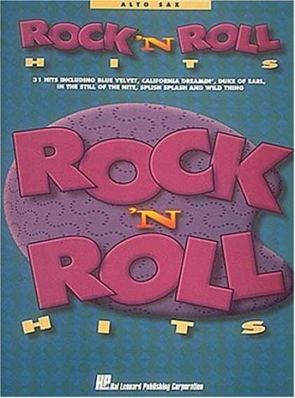 Books About Rock 'n Roll - Rock and Roll Hits - Alto Sax