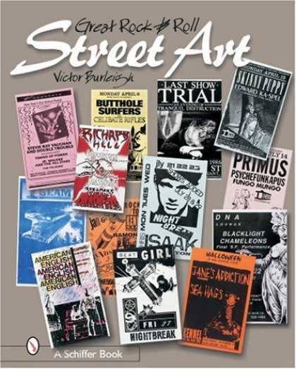 Books About Rock 'n Roll - Great Rock & Roll Street Art