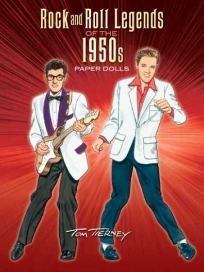 Books About Rock 'n Roll - Rock and Roll Legends of the 1950s Paper Dolls
