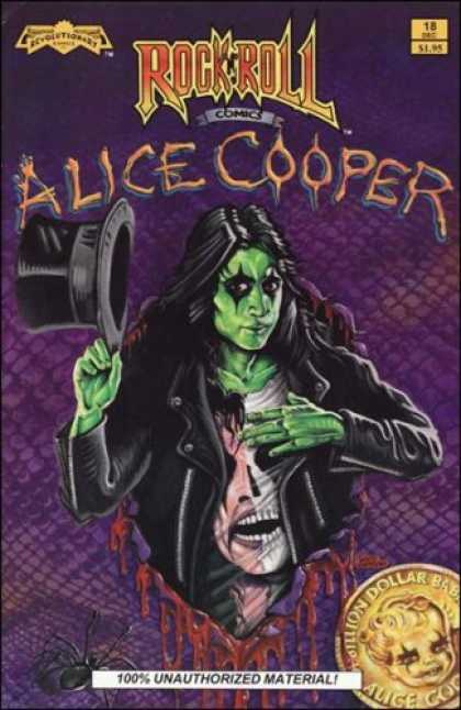 Books About Rock 'n Roll - Rock 'n' Roll Comics #18: Alice Cooper