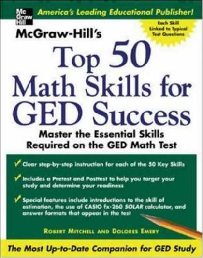 Books About Success - McGraw -Hill's Top 50 Math Skills For GED Success