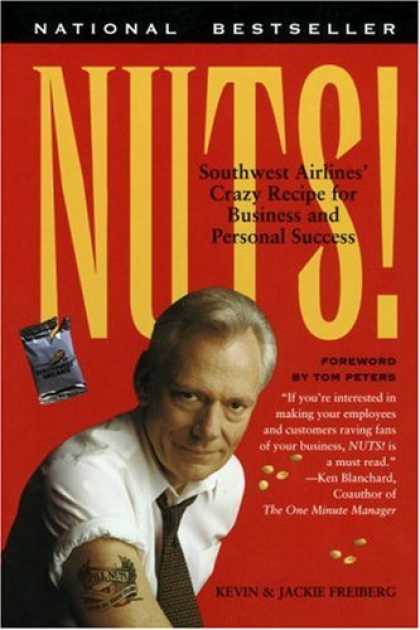 Books About Success - Nuts! Southwest Airlines' Crazy Recipe for Business and Personal Success