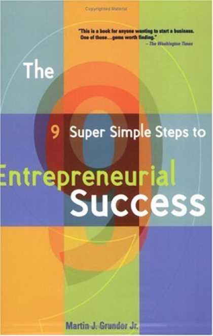 Books About Success - The 9 Super Simple Steps to Entrepreneurial Success