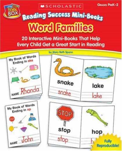 Books About Success - Reading Success Mini-Books: Word Families (Grades PreK-2)