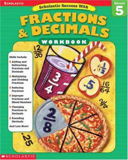 Books About Success - Scholastic Success With Fractions & Decimals Workbook (Grade 5)