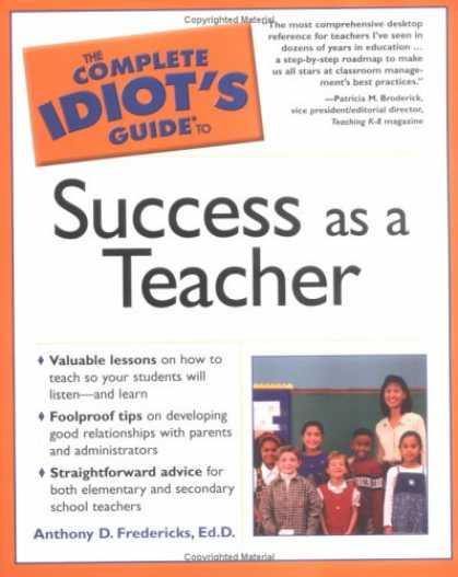 Books About Success - The Complete Idiot's Guide to Success as a Teacher