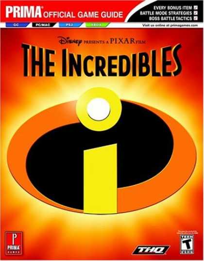 Books About Video Games - The Incredibles (Prima Official Game Guide)