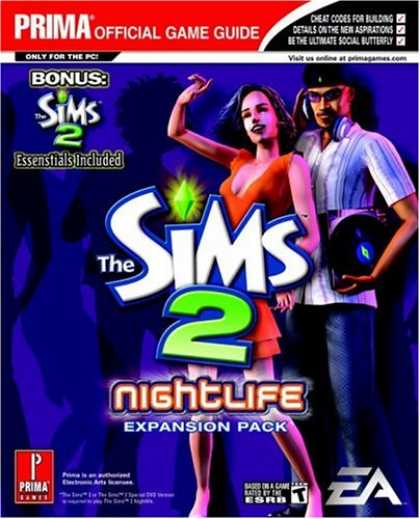 Books About Video Games - The Sims 2: Nightlife (Prima Official Game Guide)