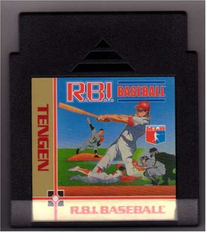 Books About Video Games - R.B.I. BASEBALL VIDEO GAME (NINTENDO NES 8-BIT VIDEO GAME CARTRIDGE VERSION) (TE