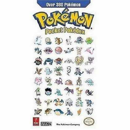 Books About Video Games - Pokemon Pocket Pokedex (Prima Official Game Guide)