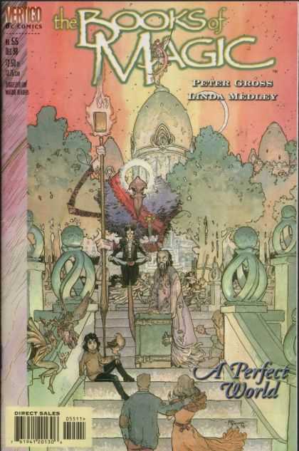 Magic - Scorcery - Witchcraft - Vertigo - Medley - Michael Kaluta Books of Magic 55 - Magic - Scorcery - Witchcraft - Vertigo - Medley - Michael Kaluta